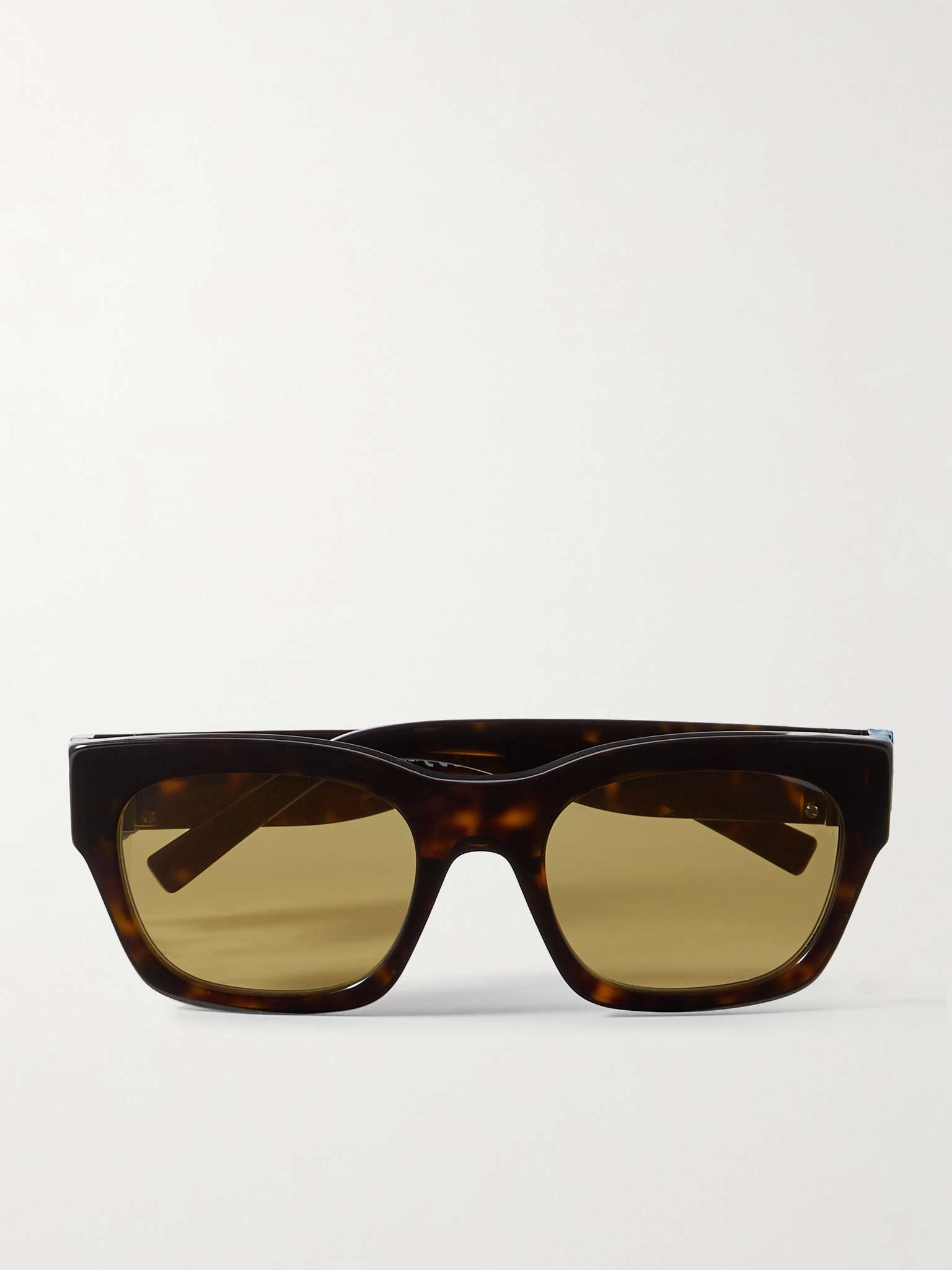 4G D-Frame Tortoiseshell Acetate Sunglasses - 1