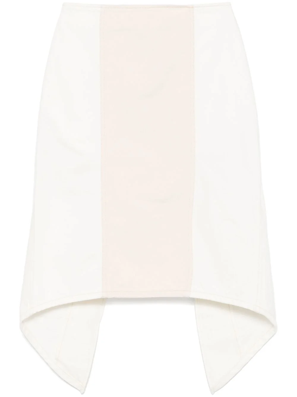 layered midi skirt - 1