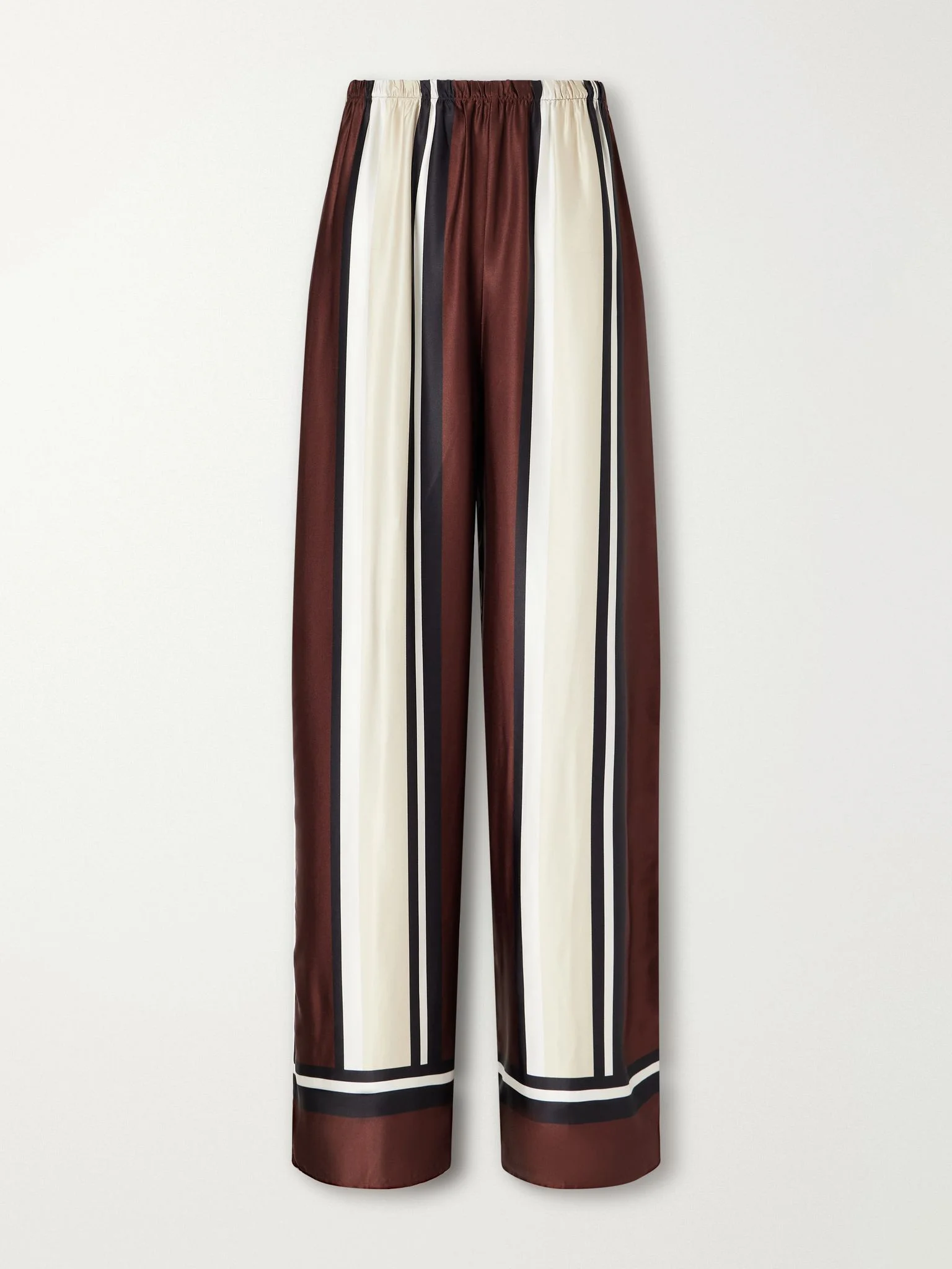 Jensen satin wide-leg pants Multi - 1
