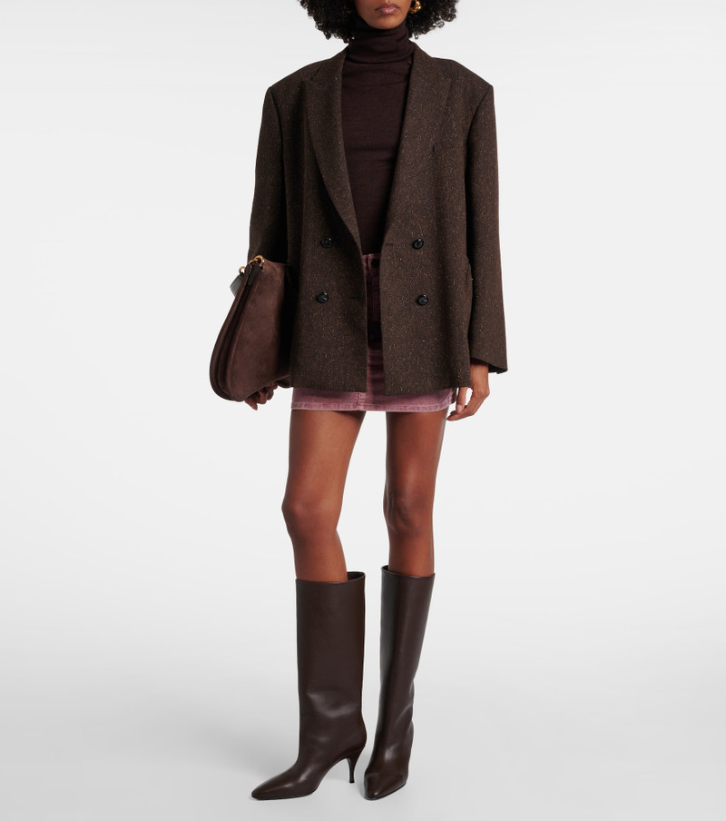 herbert levine Silhouette 80 leather knee-high boots outlook