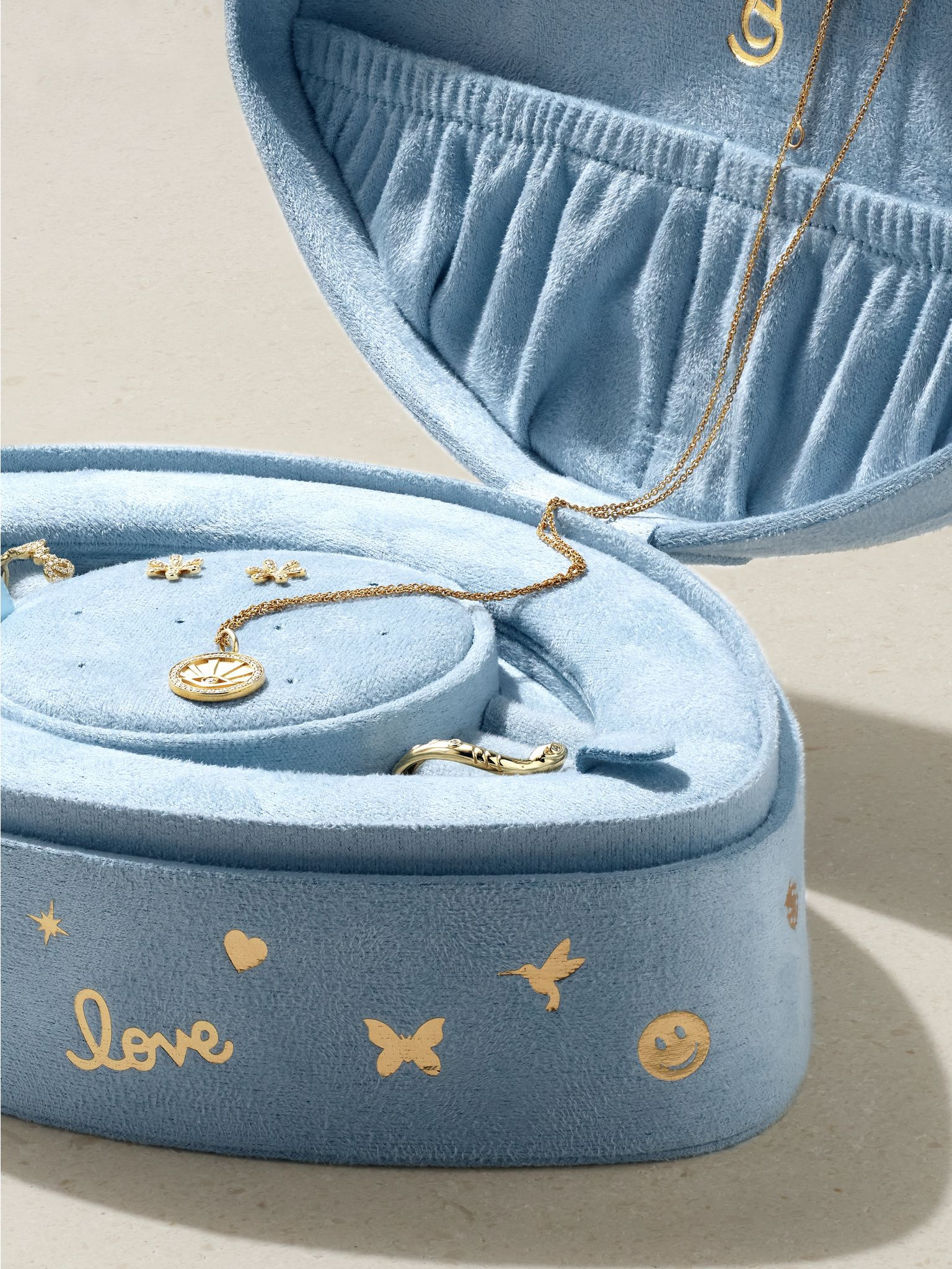 Jewelry box Blue - 3