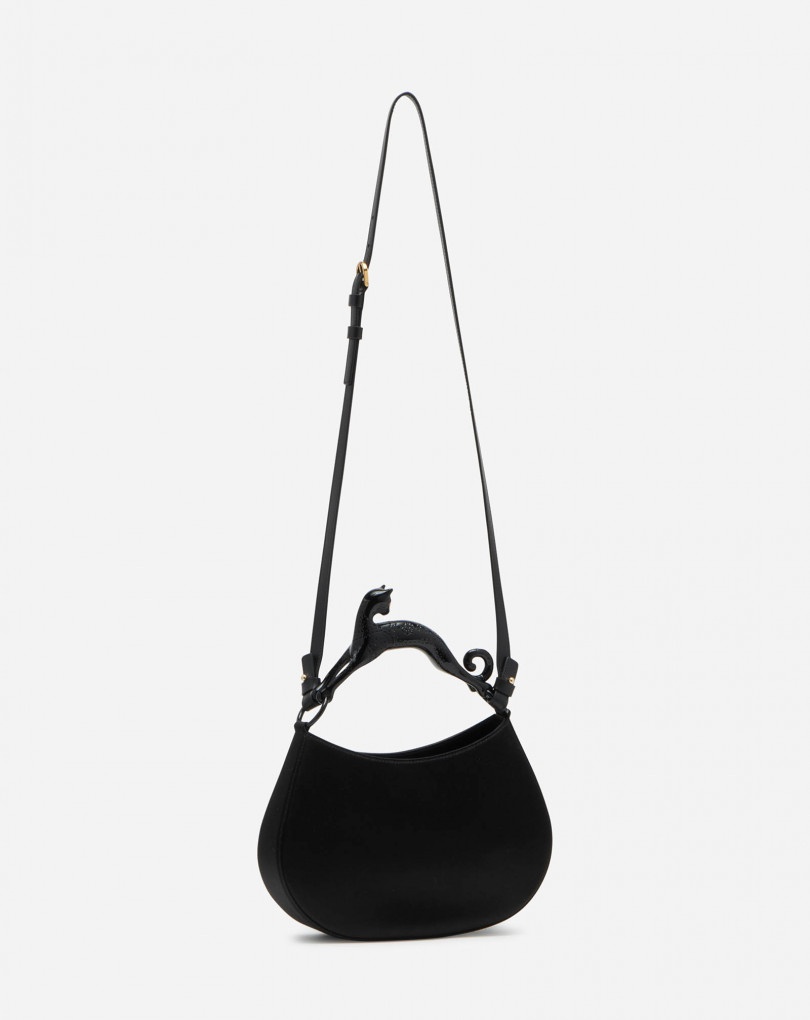 SATIN HOBO CAT BAG SM - 4
