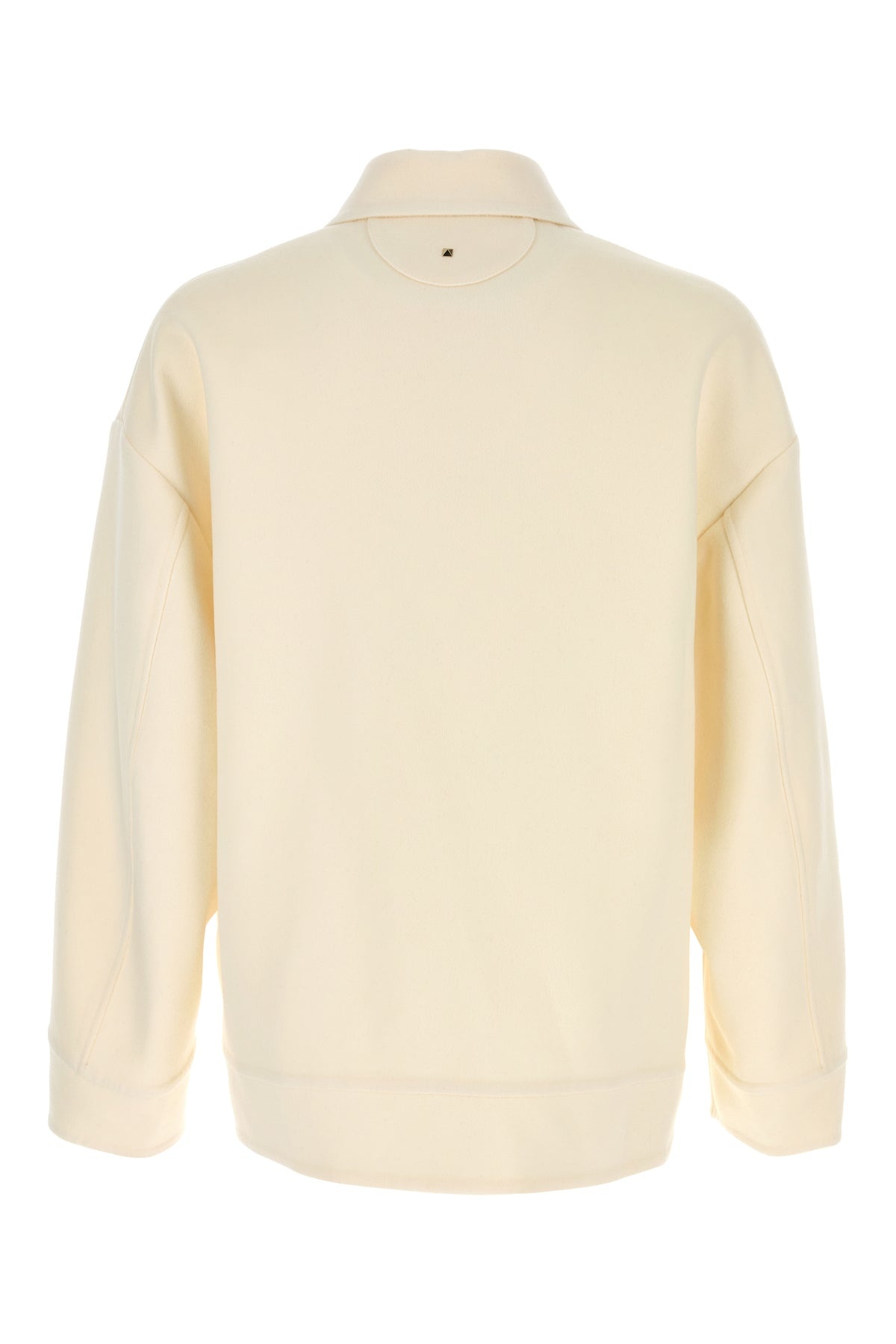 Ivory wool blend shirt - 2