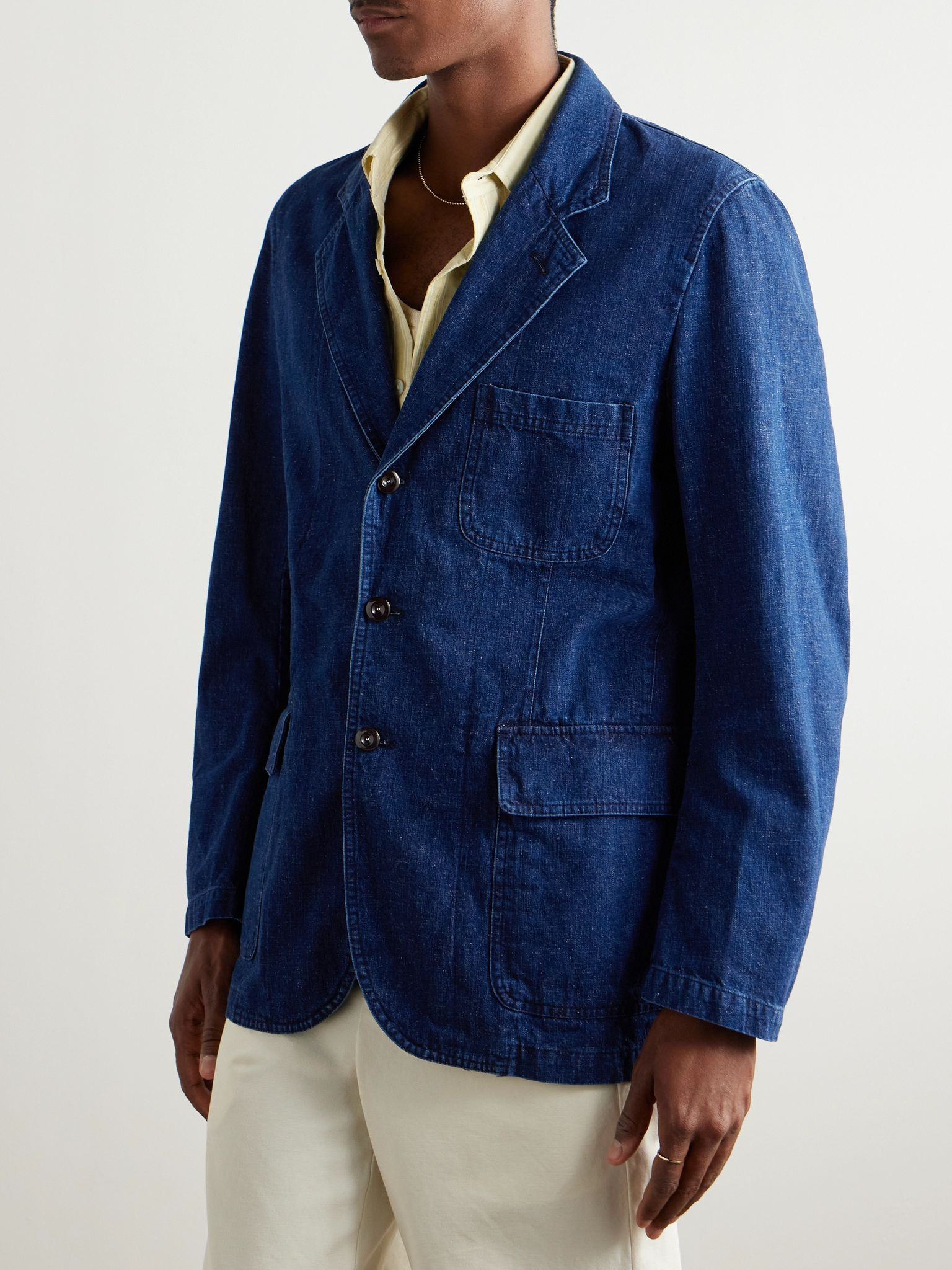 Miki Denim Blazer Indigo - 3