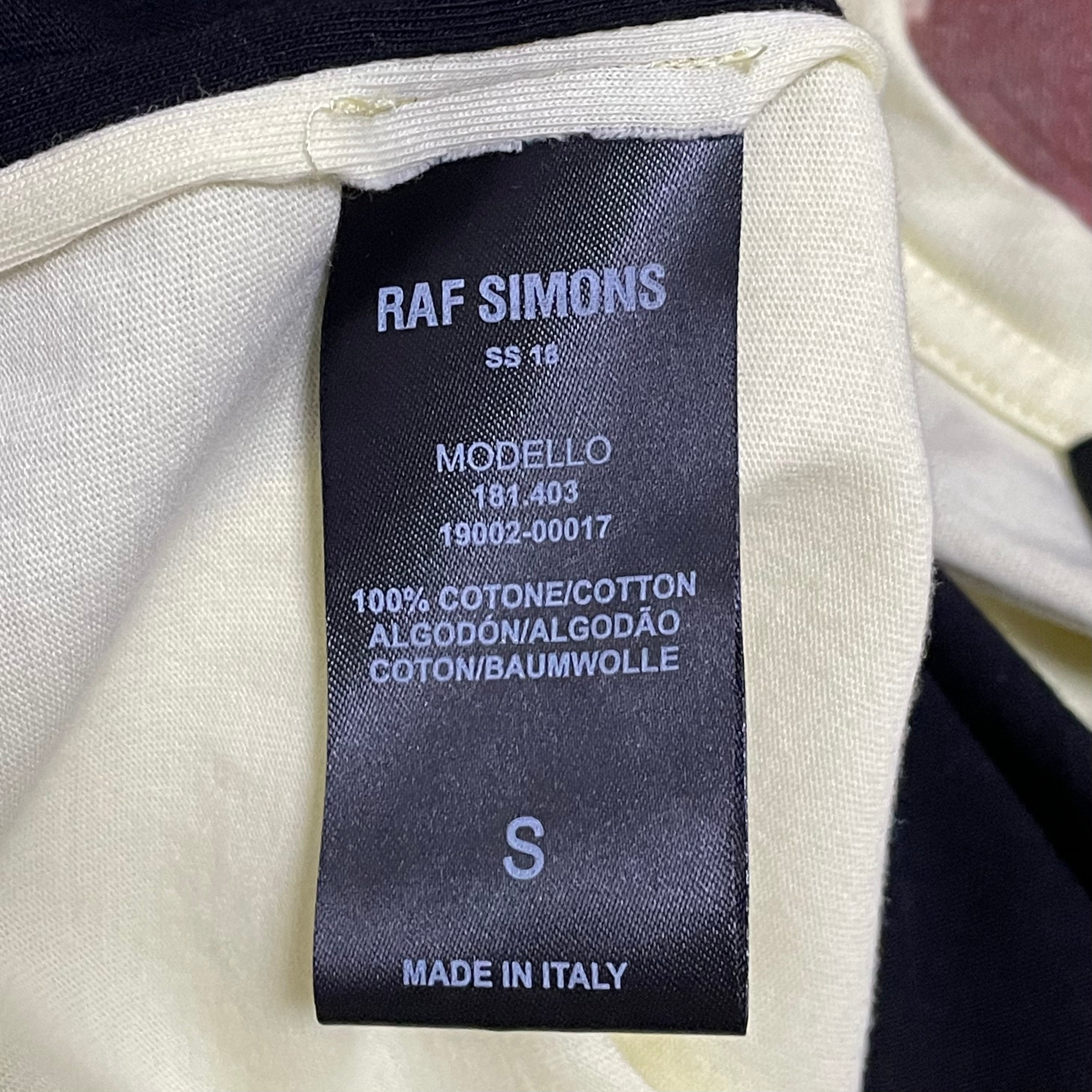 RAF SIMONS Spring Summer 2018 New Order Substance Tank Top - 5