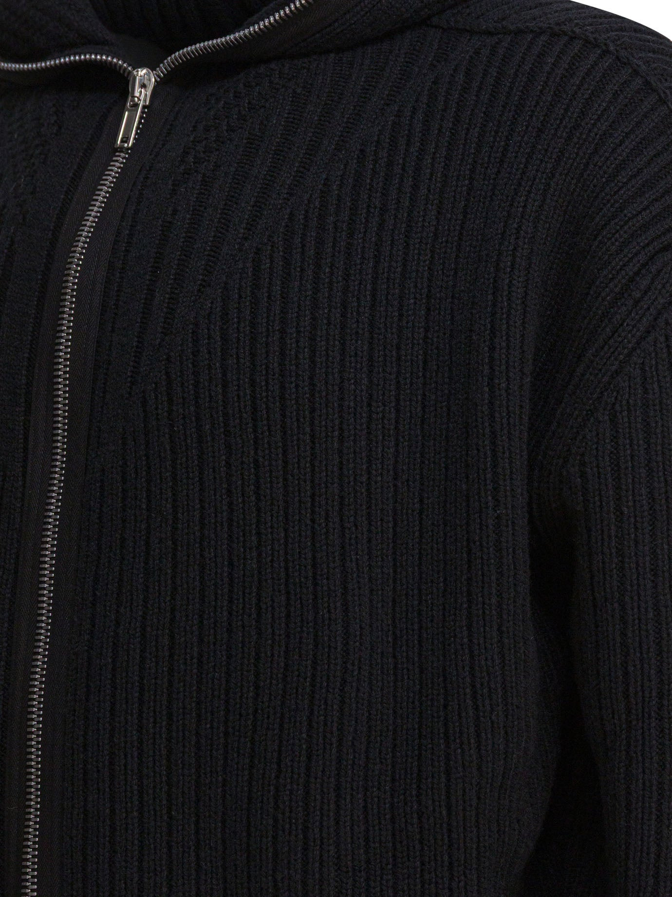 Rick Owens Wool Zipper Cardigan - 4