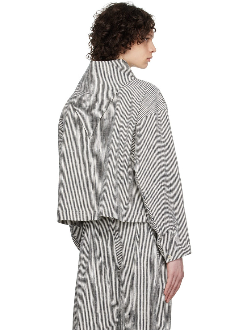 White & Navy 'The Skipper' Jacket 3