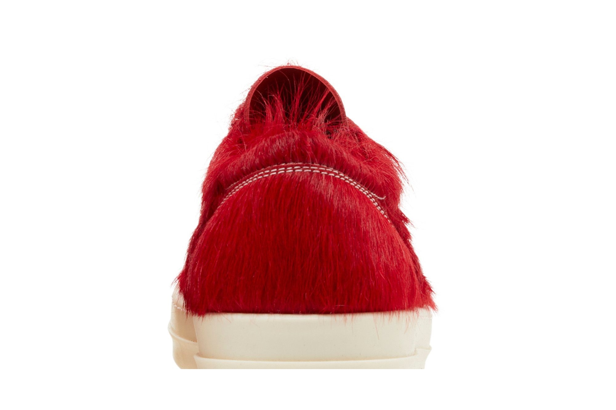 Rick Owens Wmns Pelliccia Vintage Low 'Cardinal Red' - 7