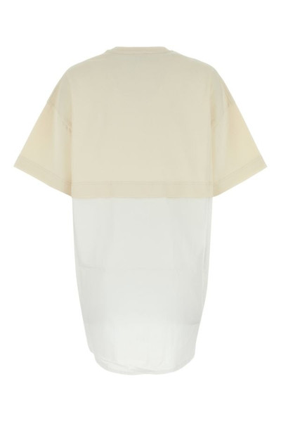 PATOU Two-tone cotton t-shirt dress outlook