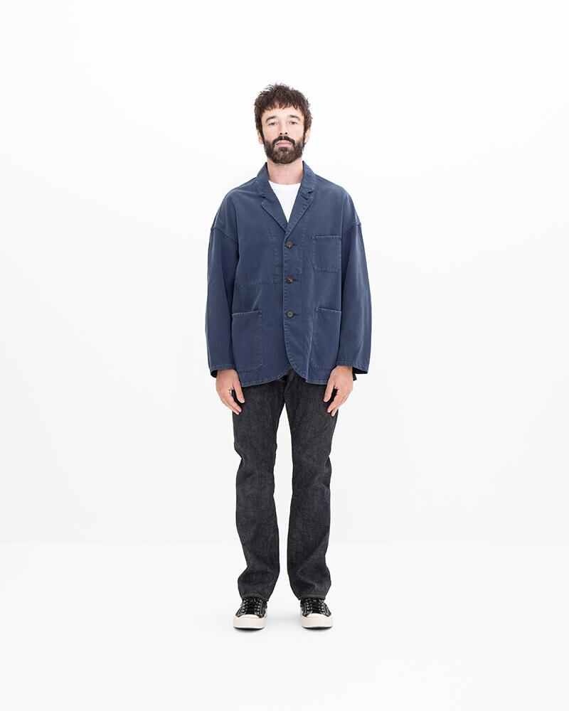 HAMMONS CHORE JKT DMGD LT.INDIGO - 3