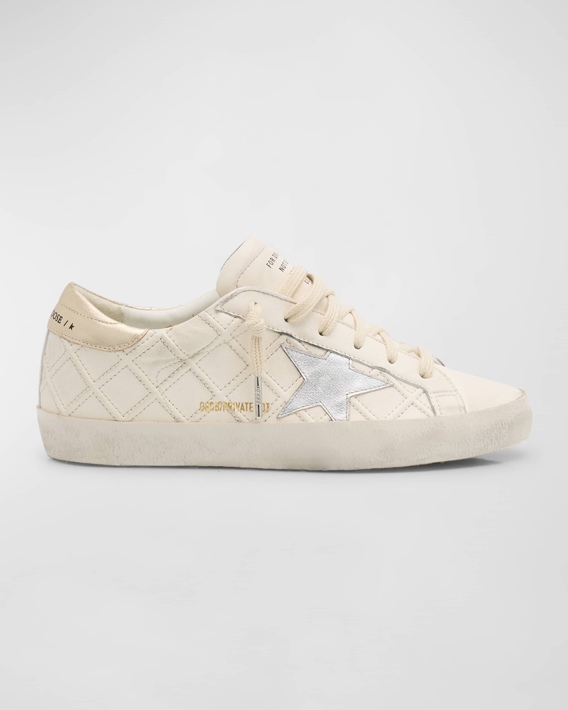 Superstar Quilted Leather Low-Top Sneakers - 1