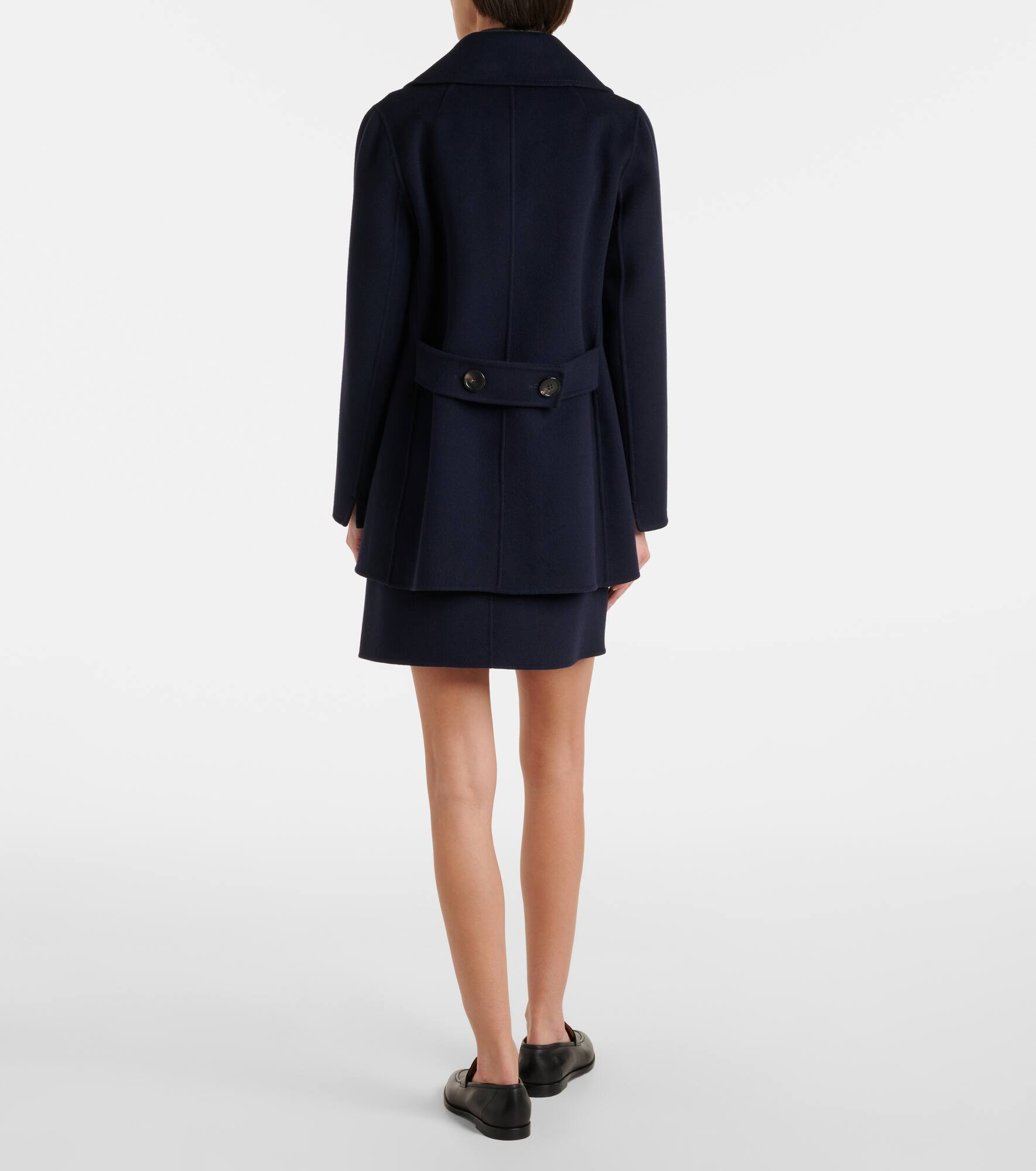 Caban virgin wool peacoat - 3