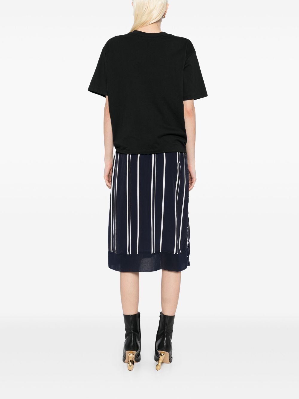 Draped T-shirt Slip Combo dress - 4
