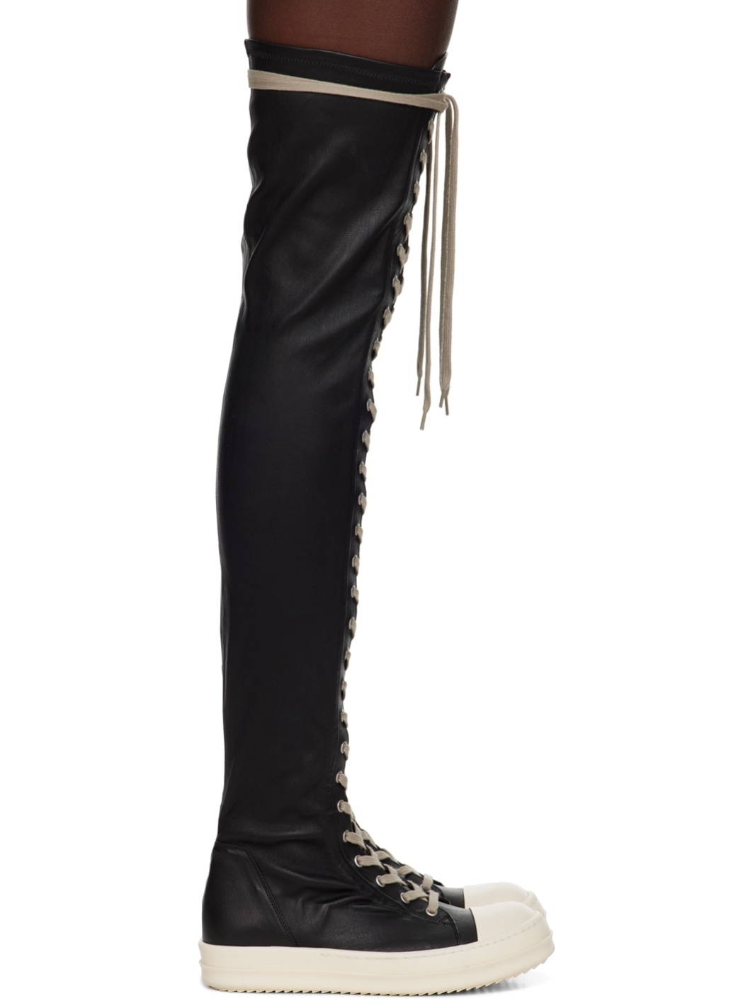 SSENSE Exclusive Black KEMBRA PFAHLER Edition Stocking Boots - 1