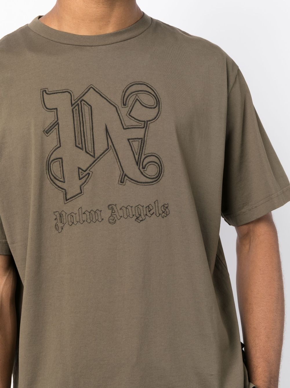 PA MONOGRAM STATEMENT REG TEE BROWN  BLA - 5