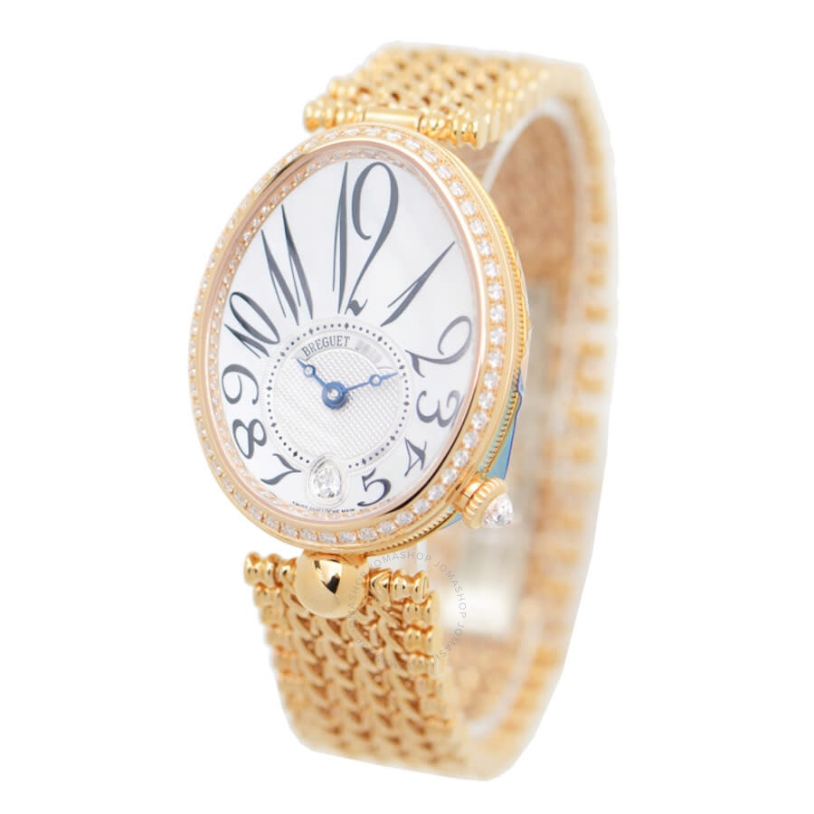 Breguet Reine de Naples Mother of Pearl 18kt Rose Gold Ladies Diamond Watch 8918BR58J20D000 - 4