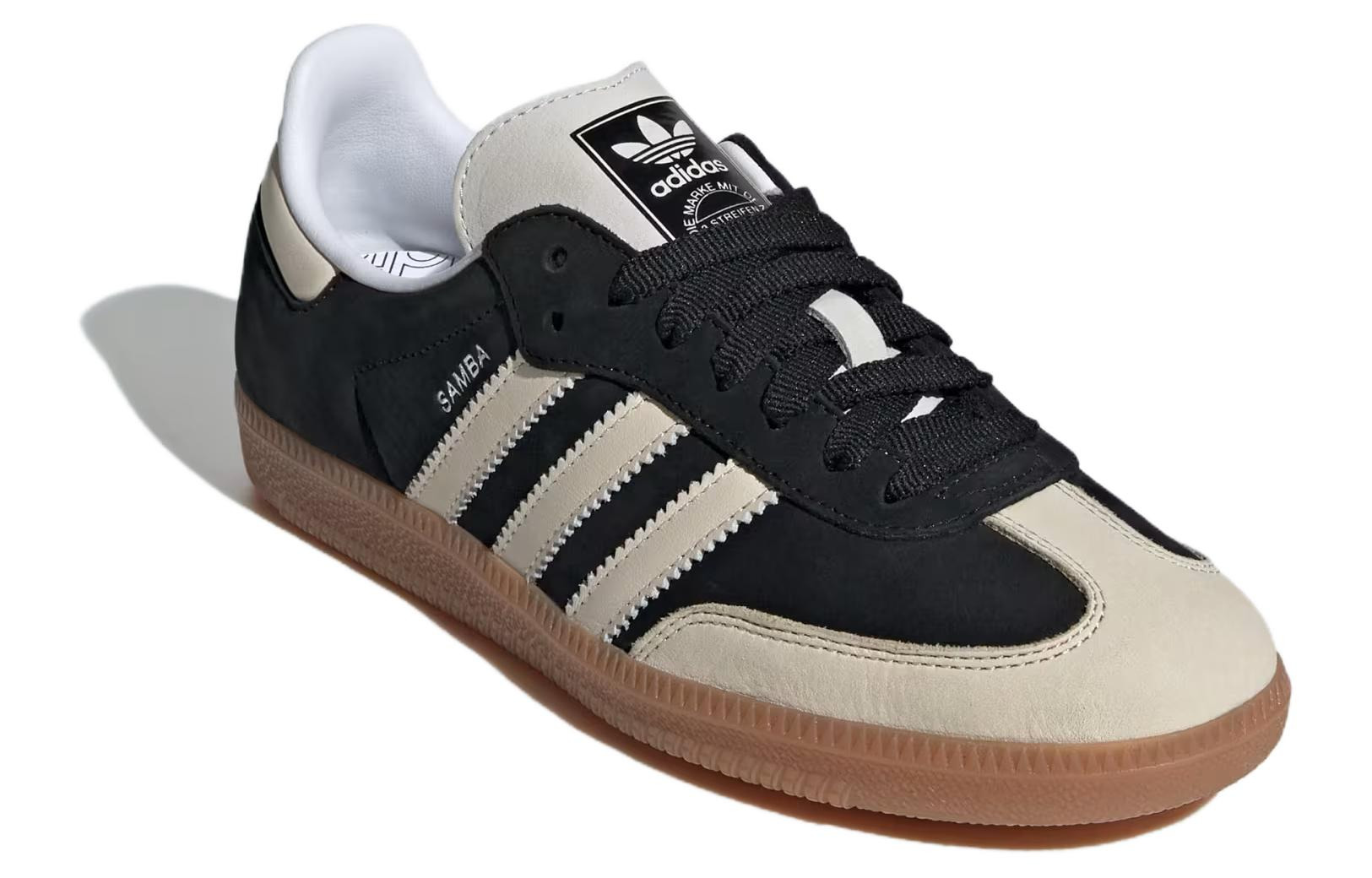 (WMNS) adidas originals Samba OG 'Black Wonder White' IE5836 - 2