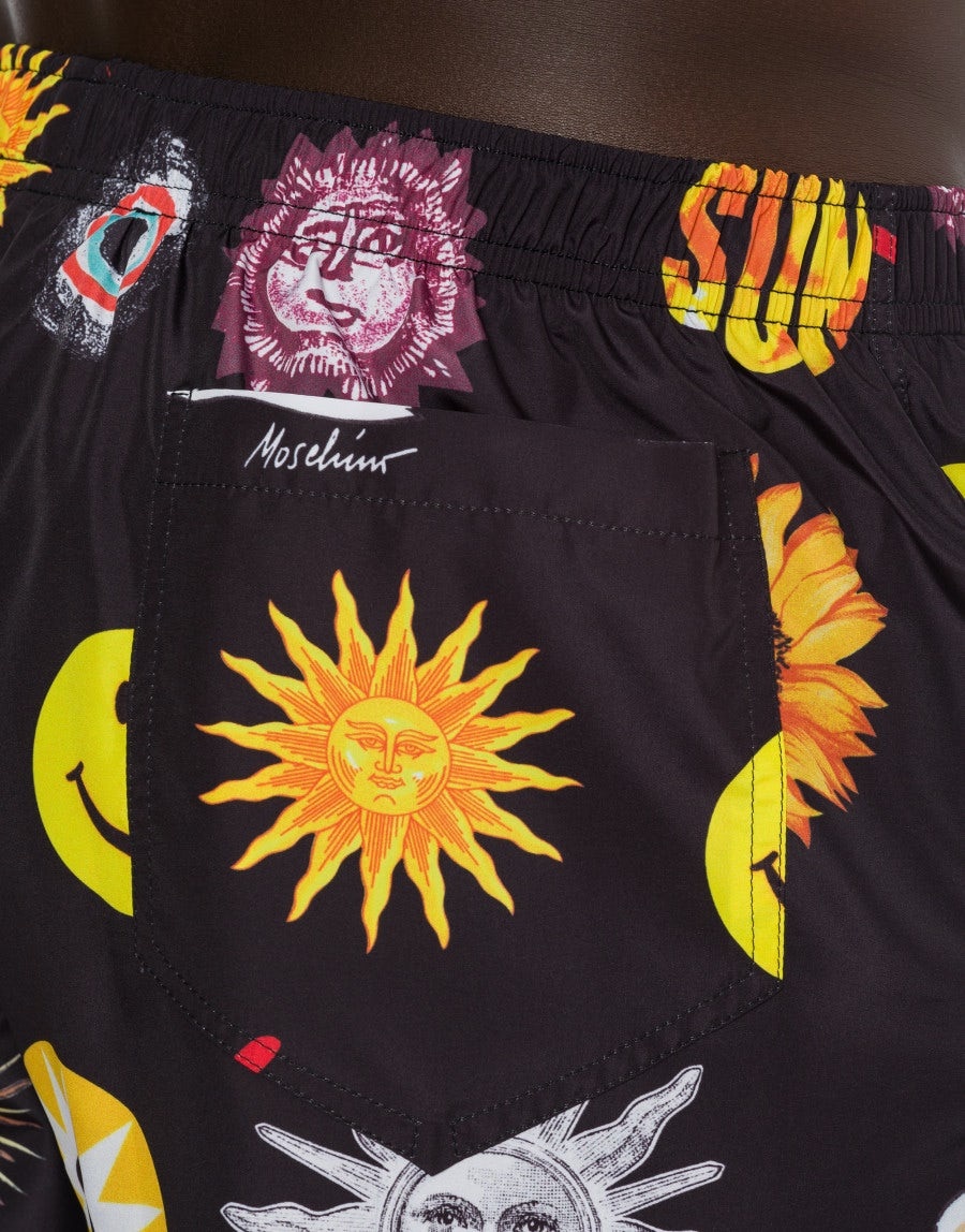 ALLOVER SUN SMILEY® BEACH BOXER - 4