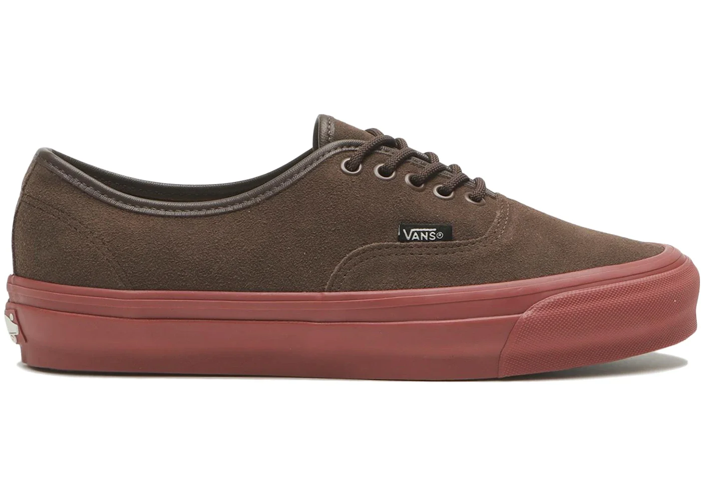 Vans OTW Authentic 44 Siped Vibram Platinum Suede Potting Soil Red Ochre - 1