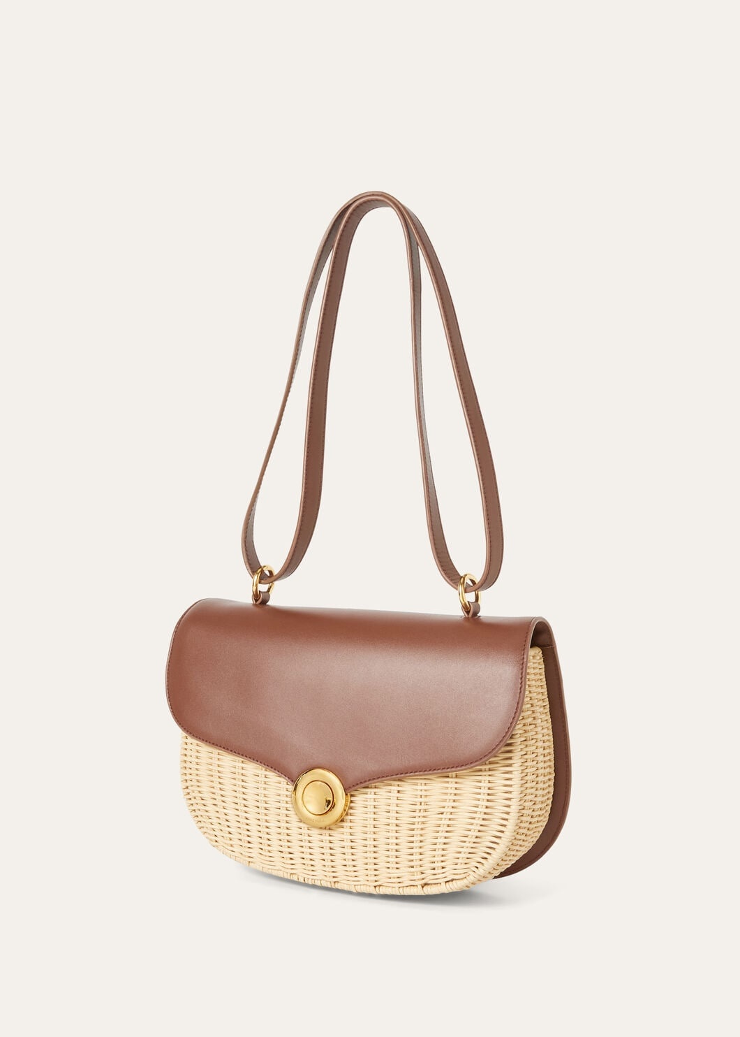 Medium Ghiera bag wicker - 5