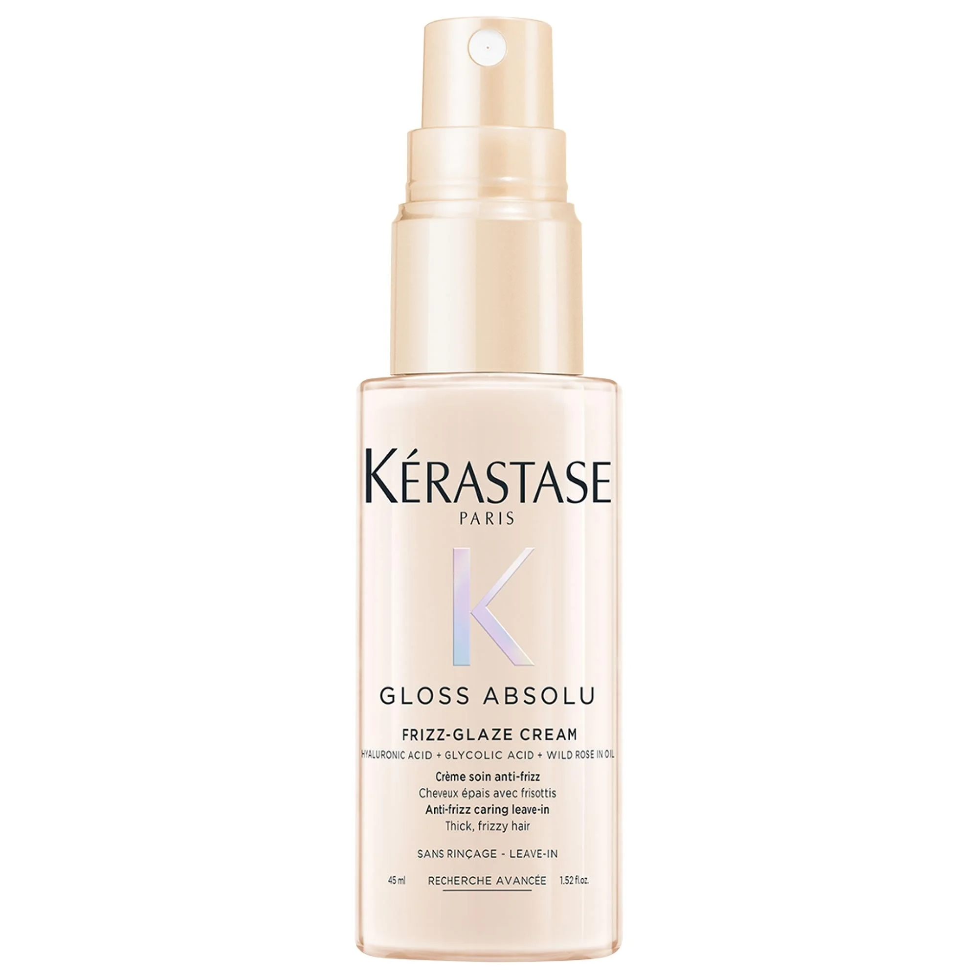 Gloss Absolu High-Shine Anti-Frizz Glaze Styling Cream for Medium to Thick Hair - 1