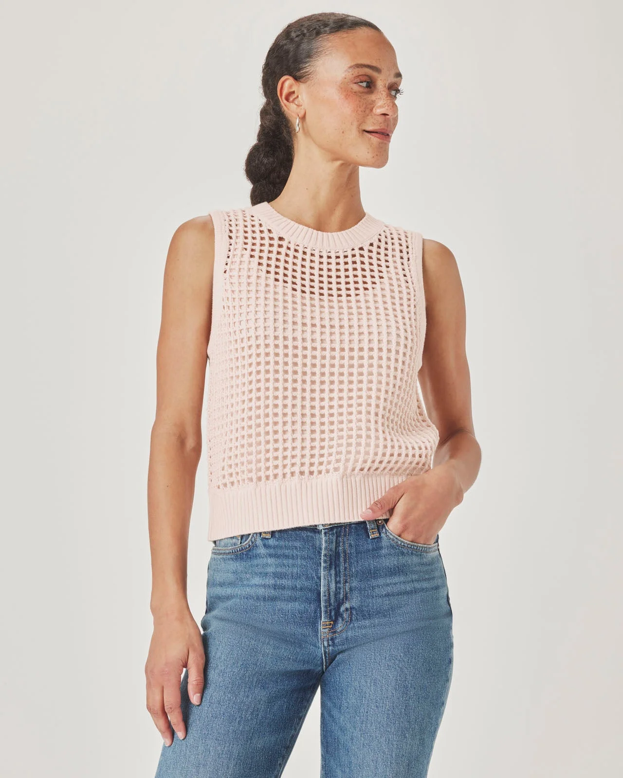 Camellia Knit Tank - 1