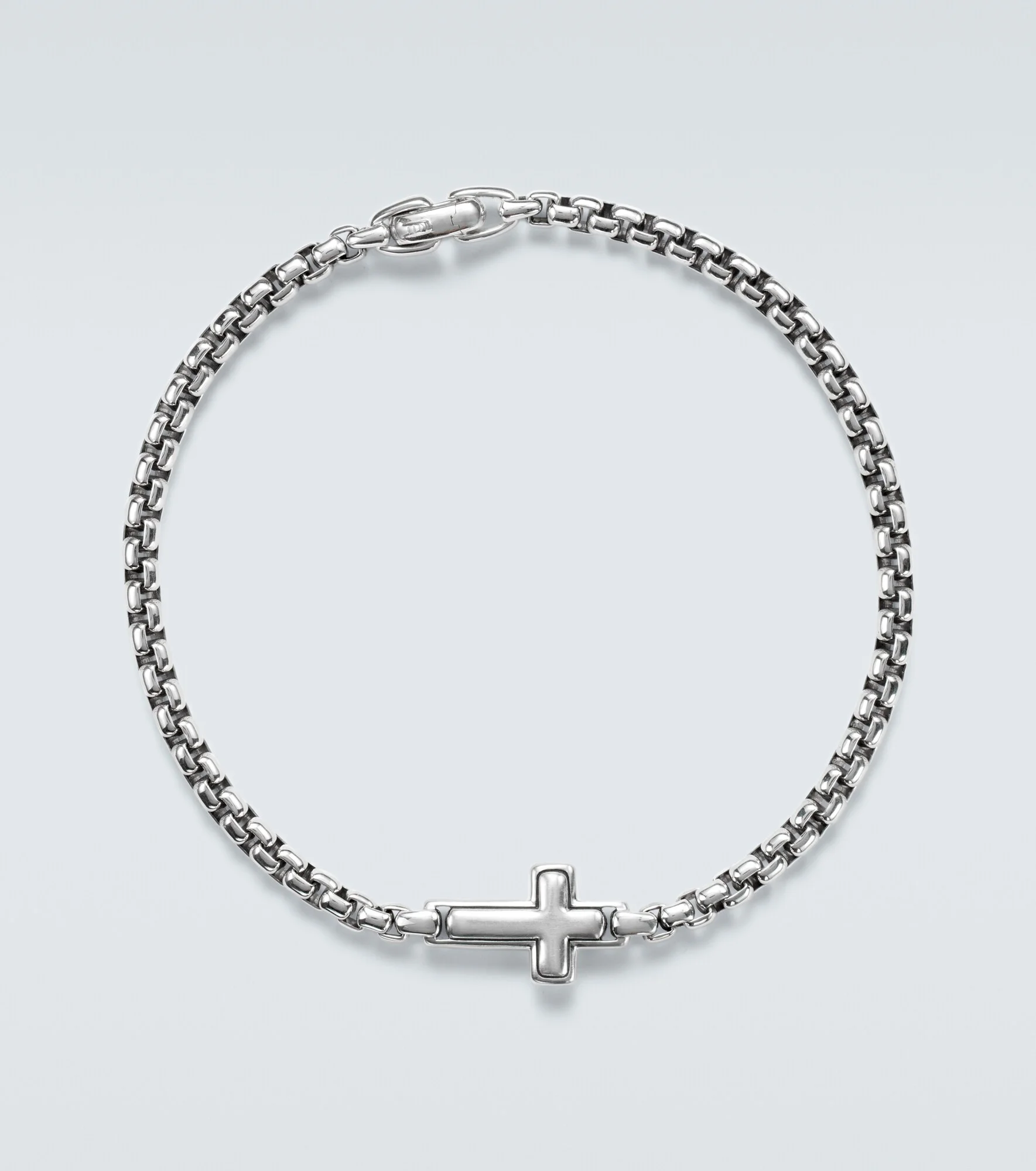 Cross Station sterling silver bracelet - 1