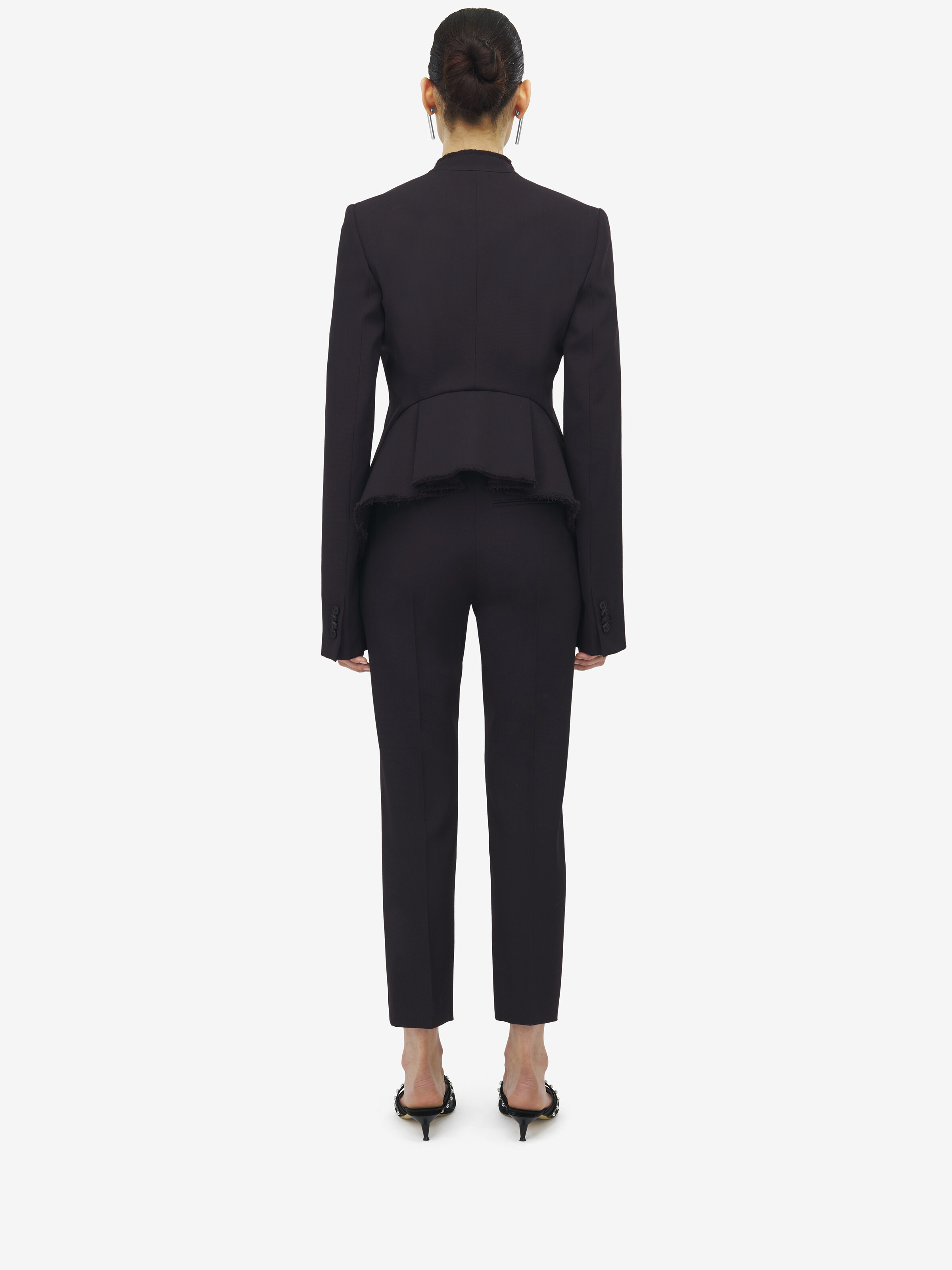 Raw Edge Tailored Jacket - 5