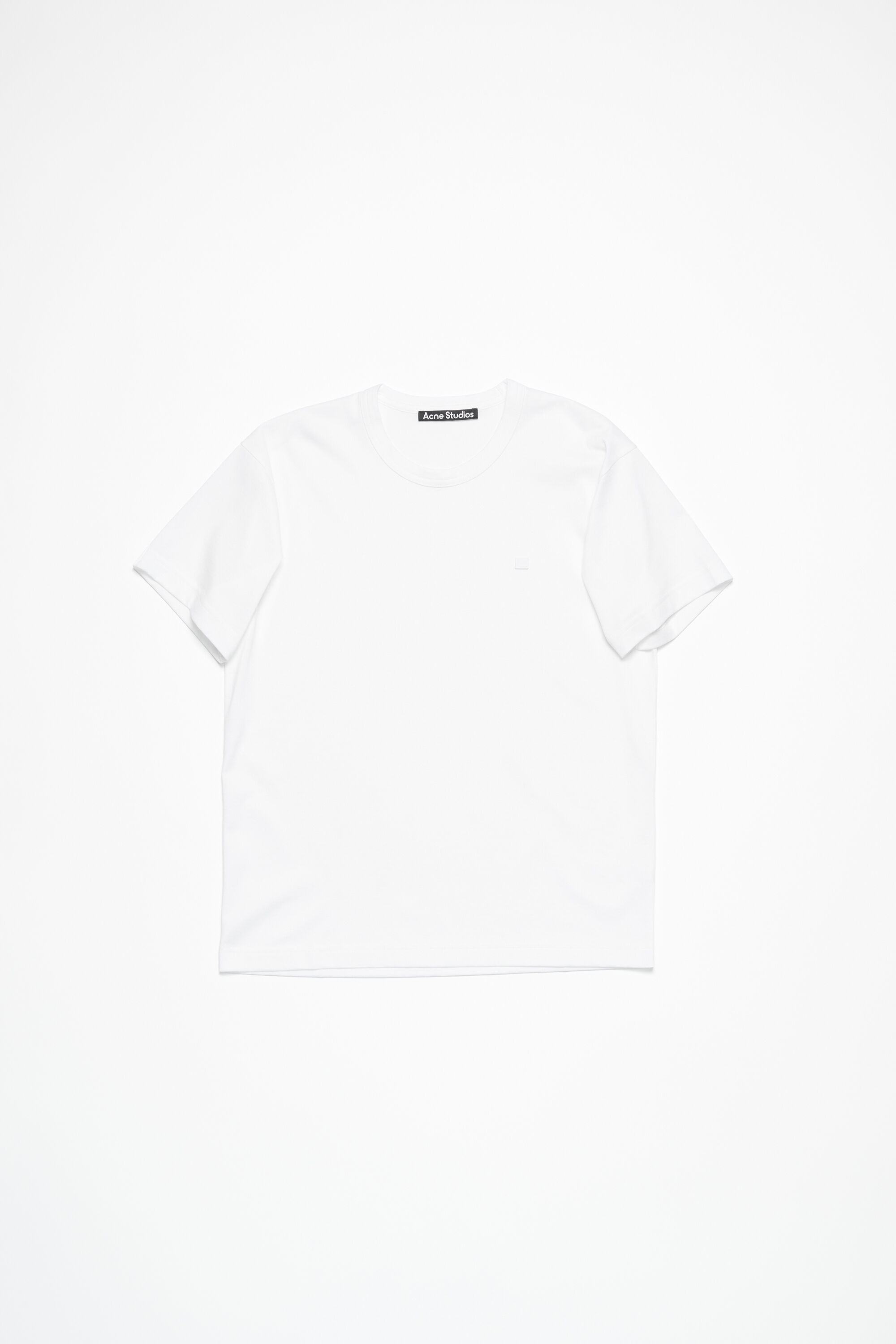Crew neck t-shirt- Regular fit - Optic White - 5