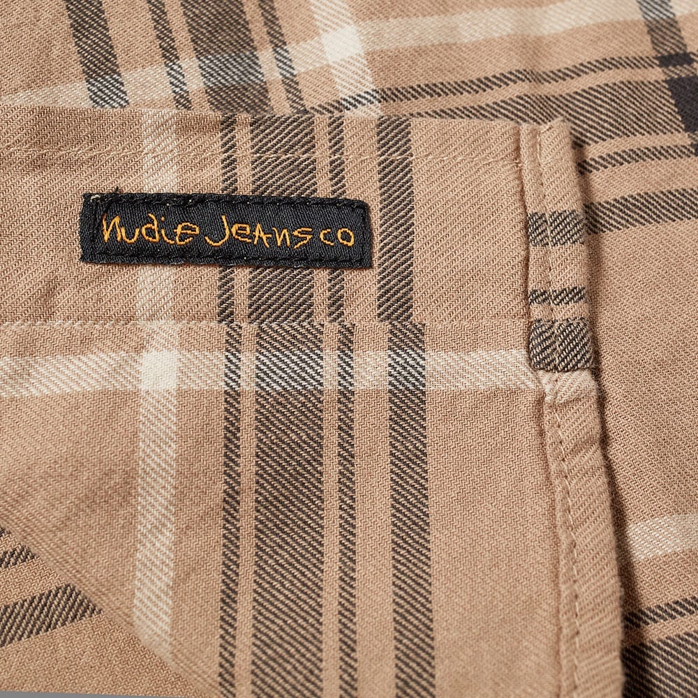 Nudie Chuck Plaid Twill Shirt - 4