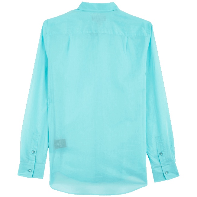 Unisex Cotton Voile Light Shirt Solid - 2