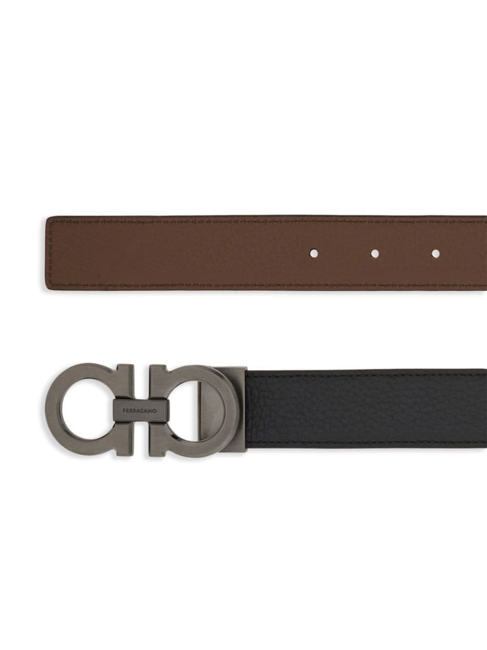 reversible Gancini belt - 2