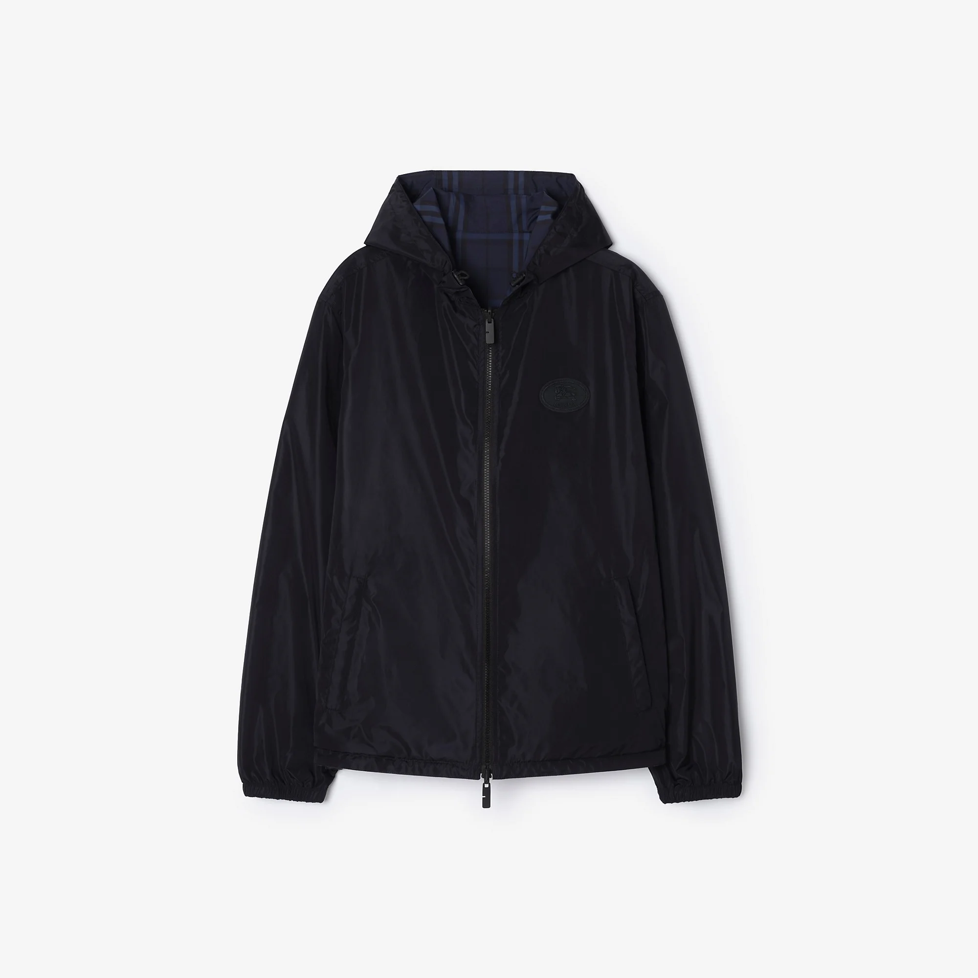 Reversible Check Newport Hooded Jacket - 1