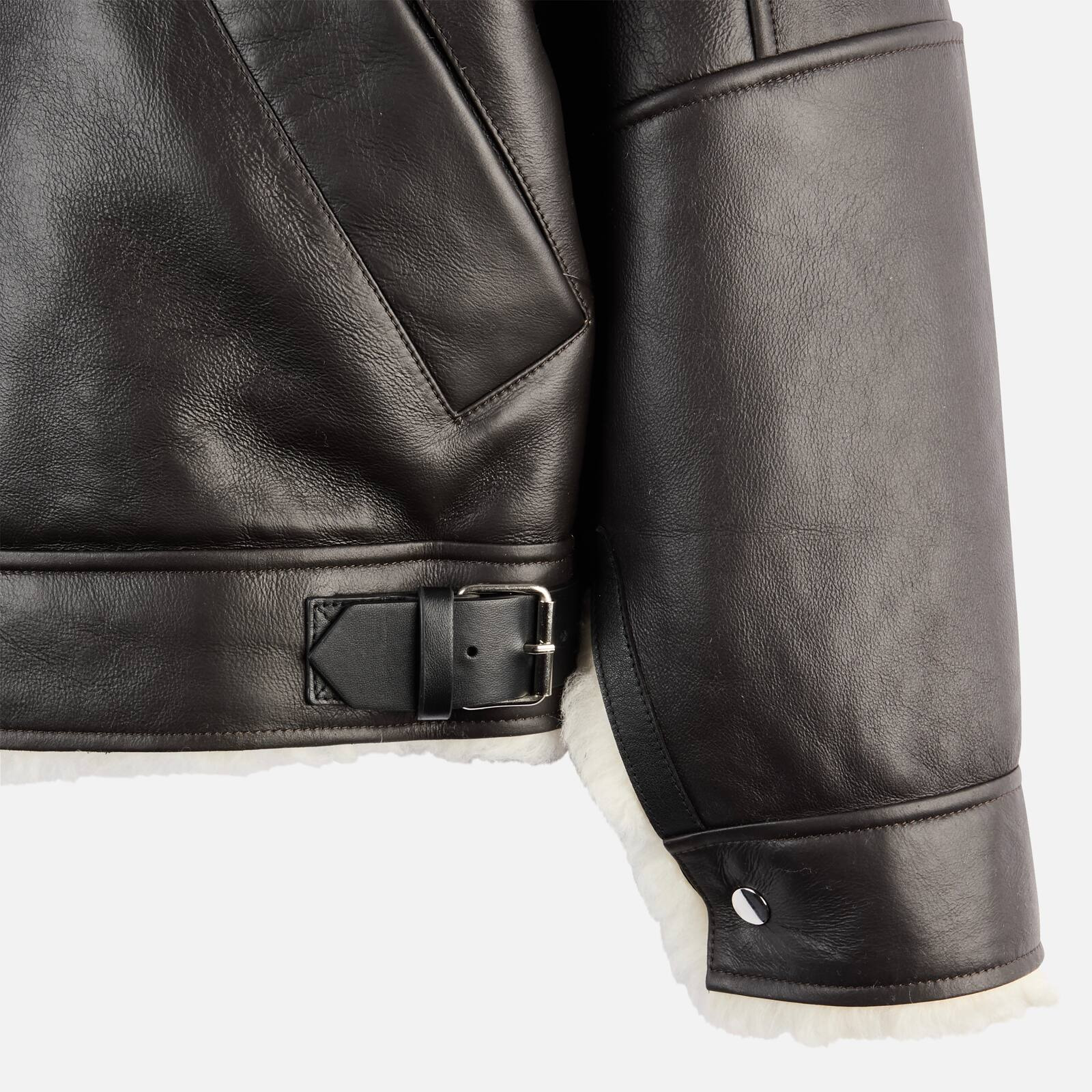 Jacket in reversible shearling - 9
