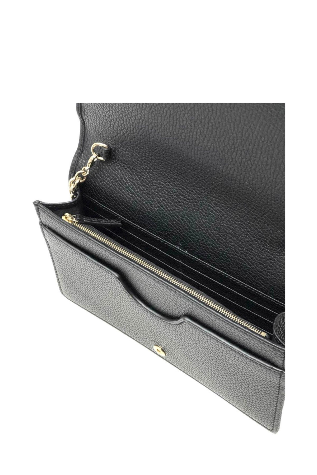 Soho Shoulder Bag in Black Leather - 2