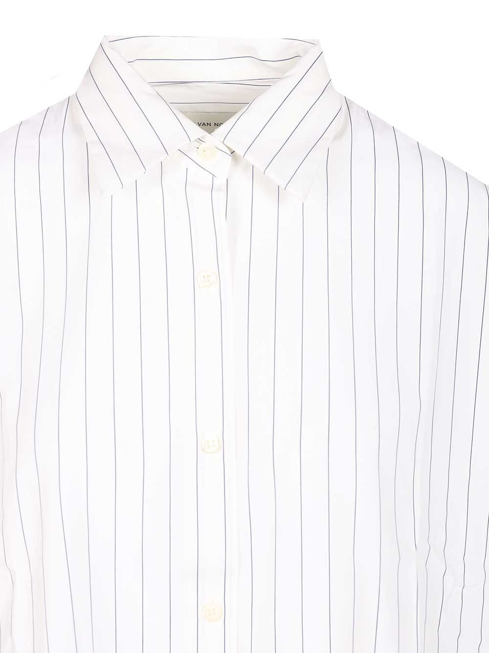 01040-Casia 2021 Fine Striped Cotton Shirt Shirts Multicolor - 4