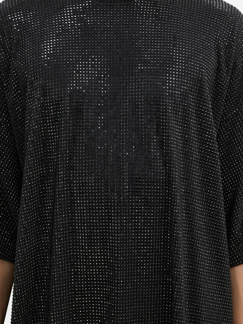 rhinestone-embellished T-shirt 4