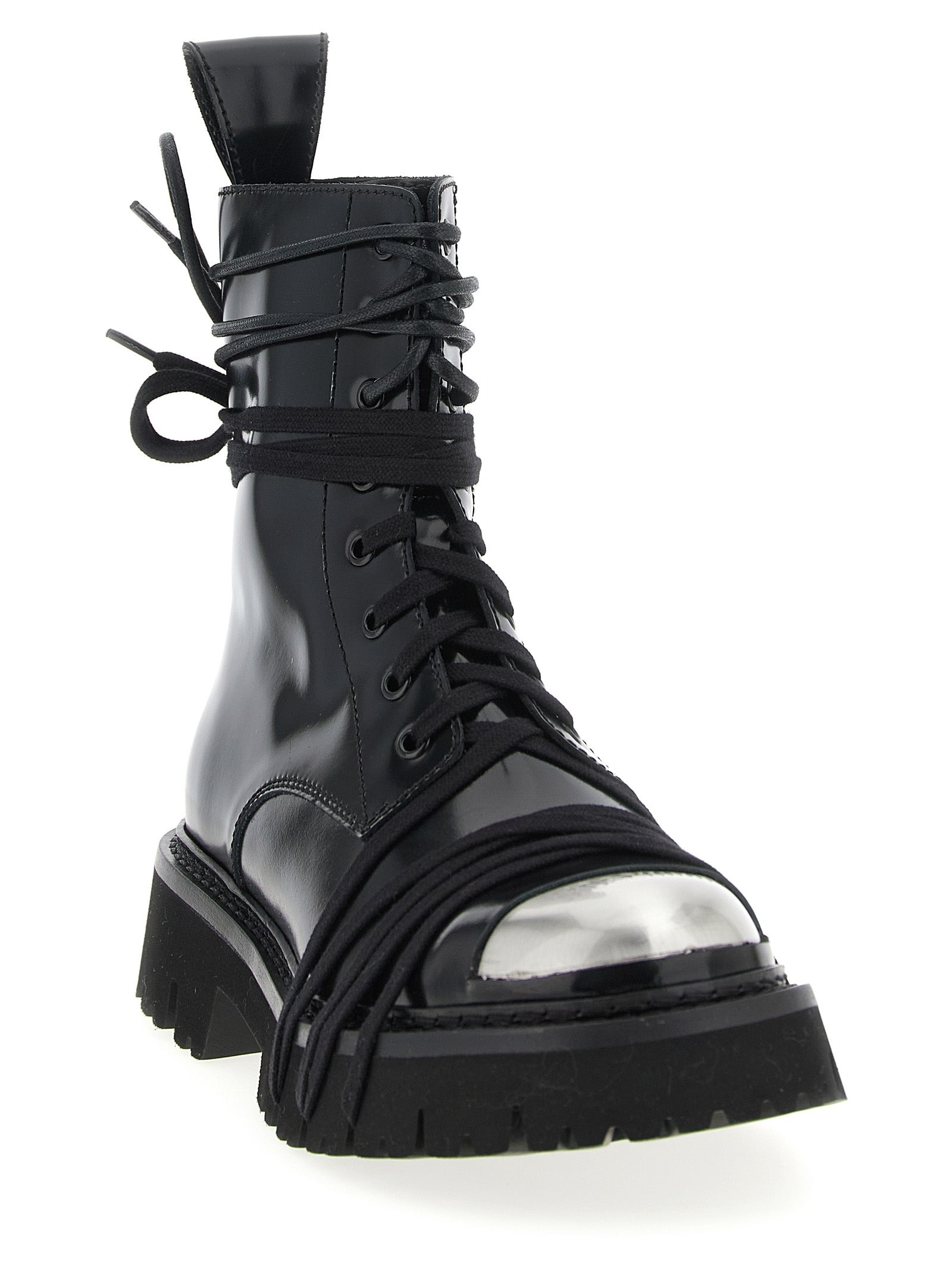 Moschino Women 'Combat' Combat Boots - 2
