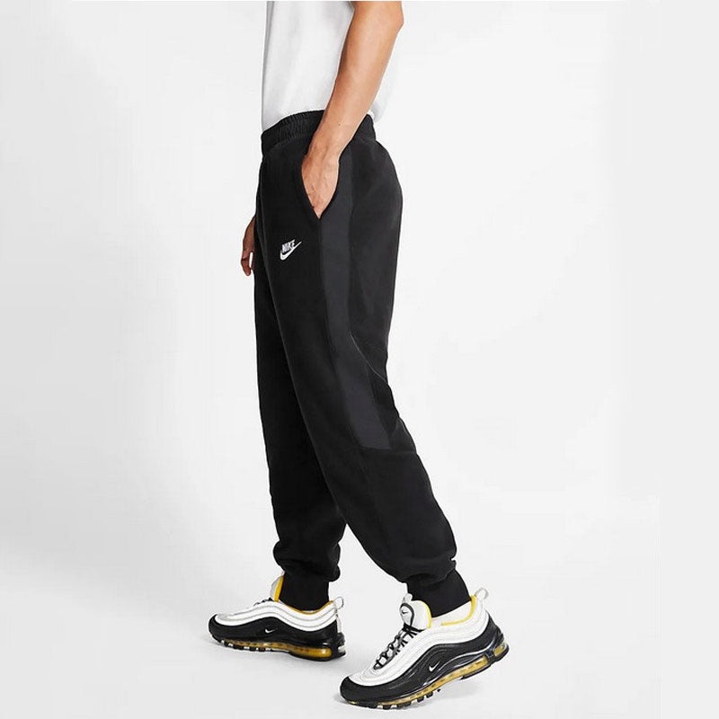 Nike Sports Knit Fleece Bundle Feet Sports Long Pants Black CZ4897-010 - 4