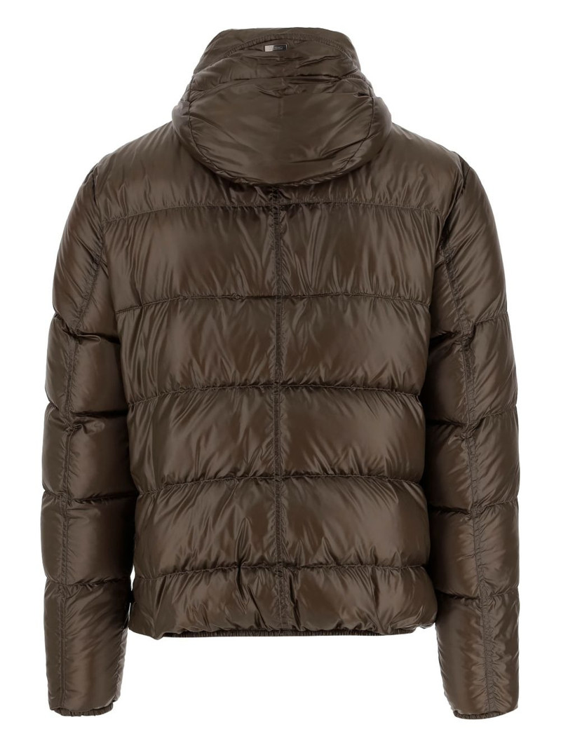 Herno hooded padded jacket outlook