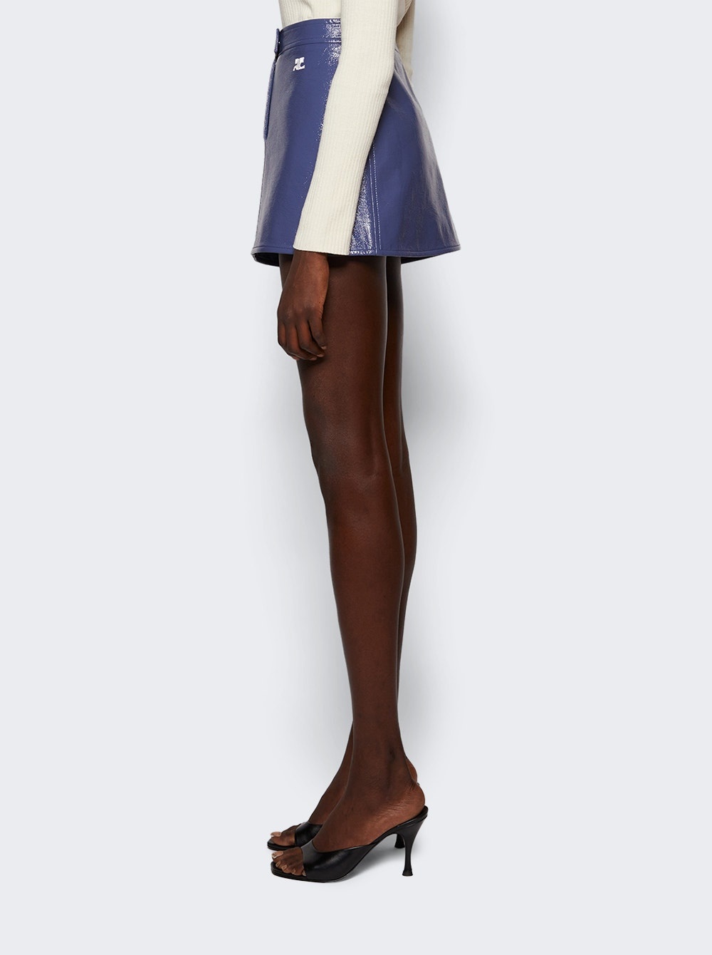 Vinyle Reedition Skirt Dusk Blue - 4