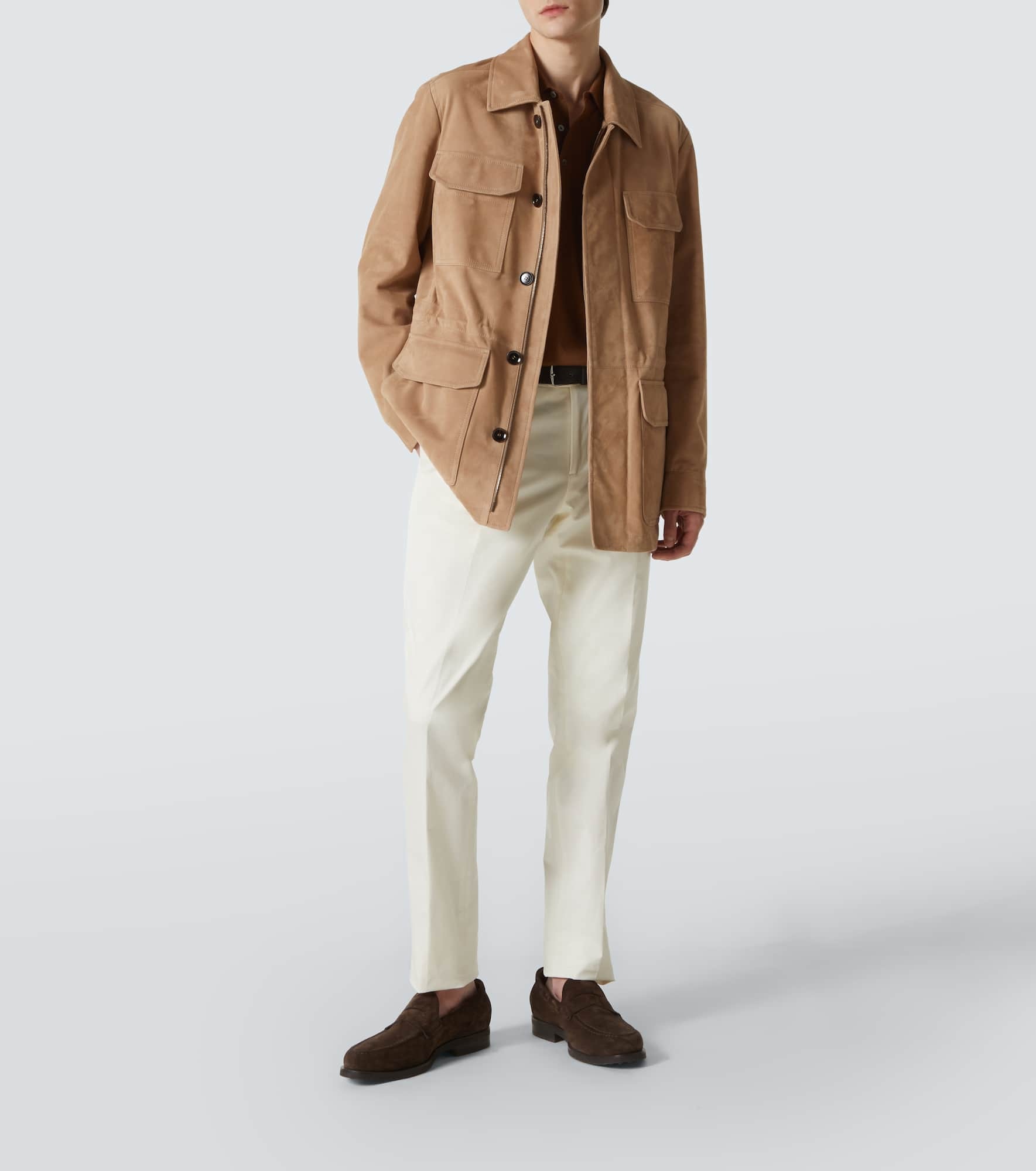 Suede field jacket - 2