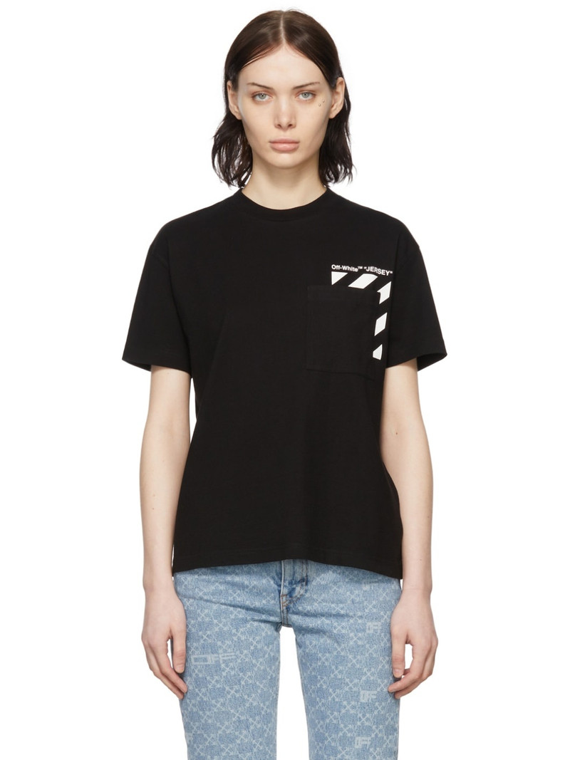 Black Cotton T-Shirt 1