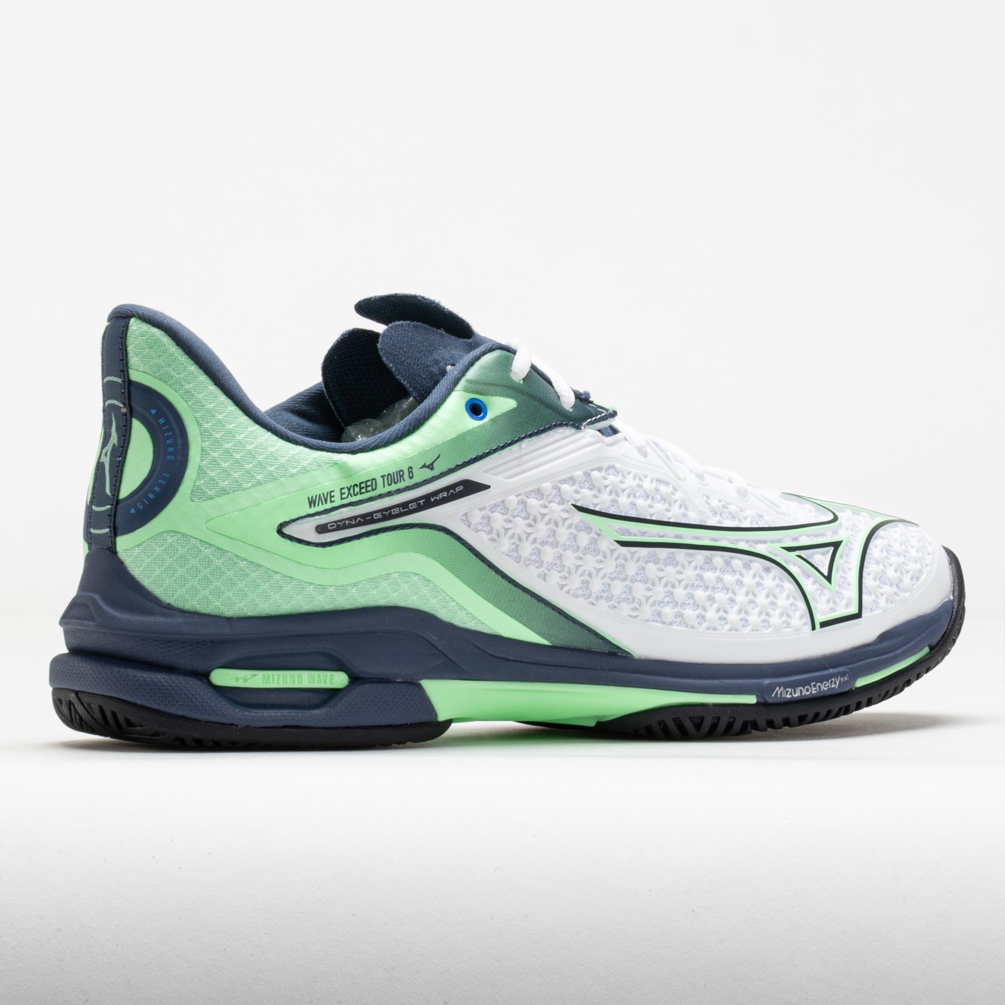 Mizuno Wave Exceed Tour 6 AC Men's White/Indian Ink - 6