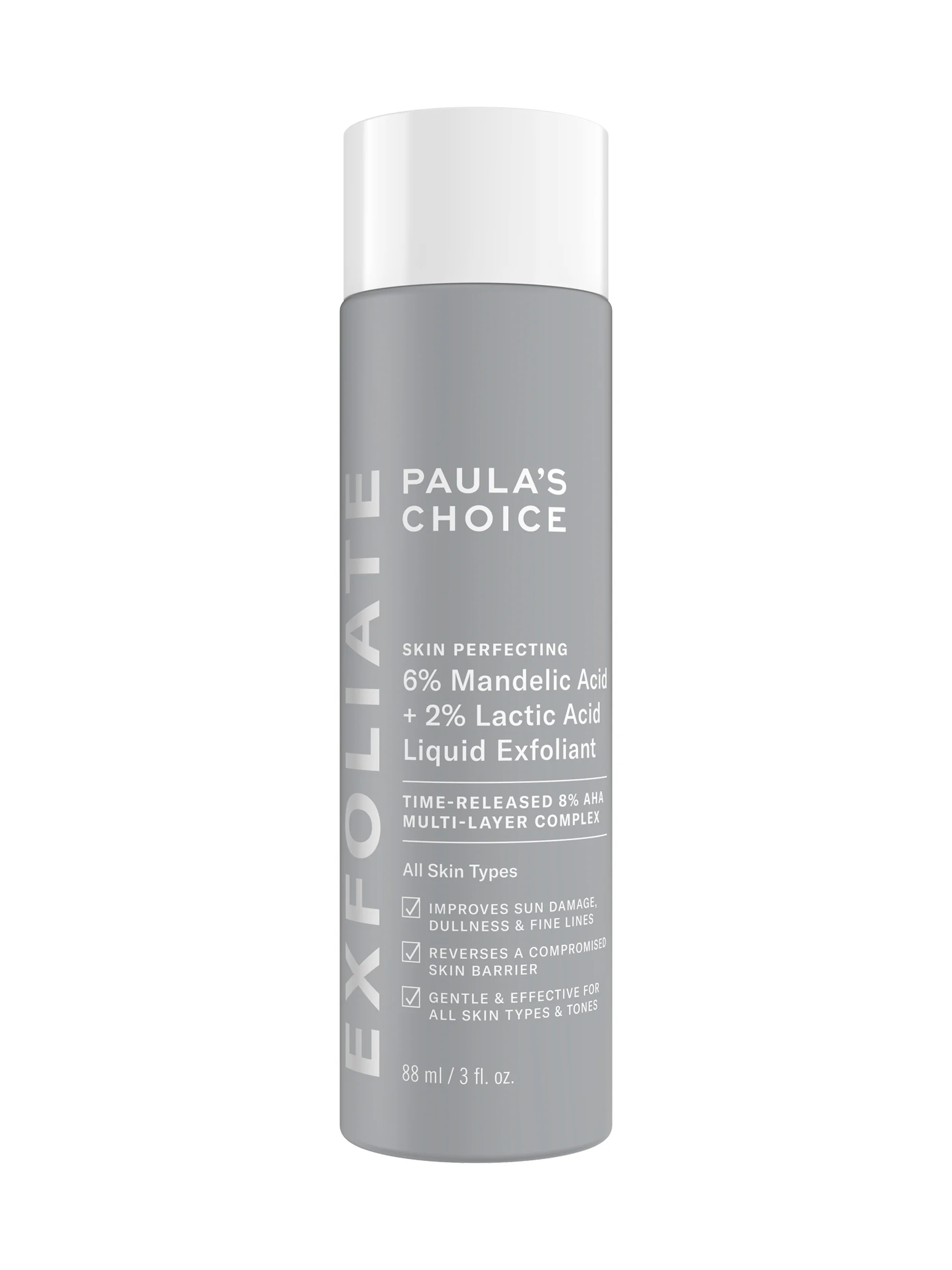 6% Mandelic Acid + 2% Lactic Acid Liquid Exfoliant - 1