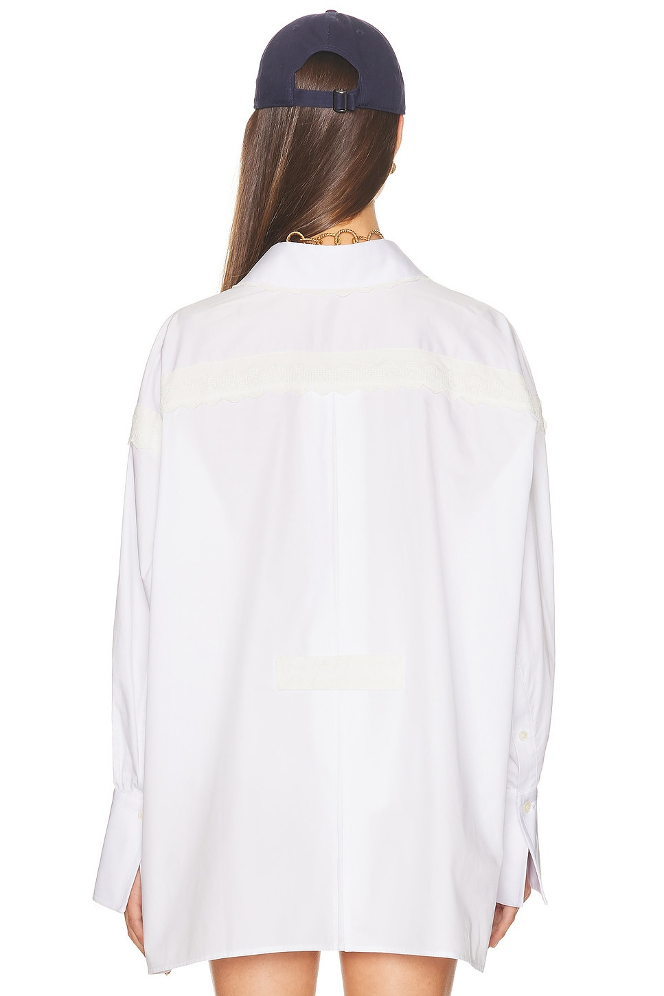 The Summer Overshirt With Vintage Swiss Embroidery - 3