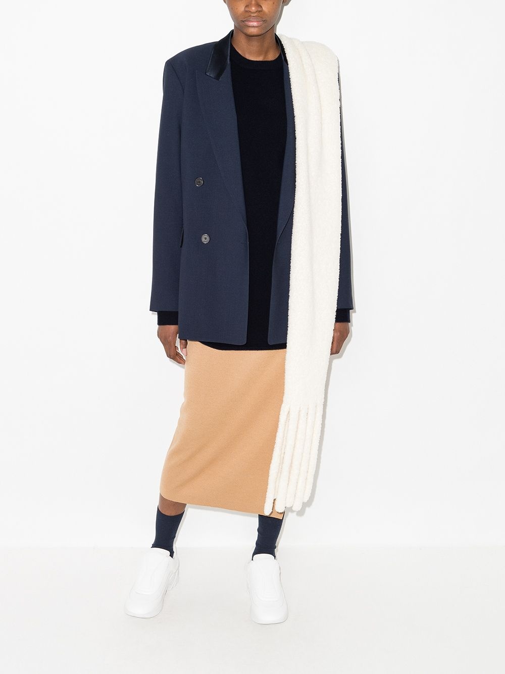 crew-neck cashmere jumper - 7
