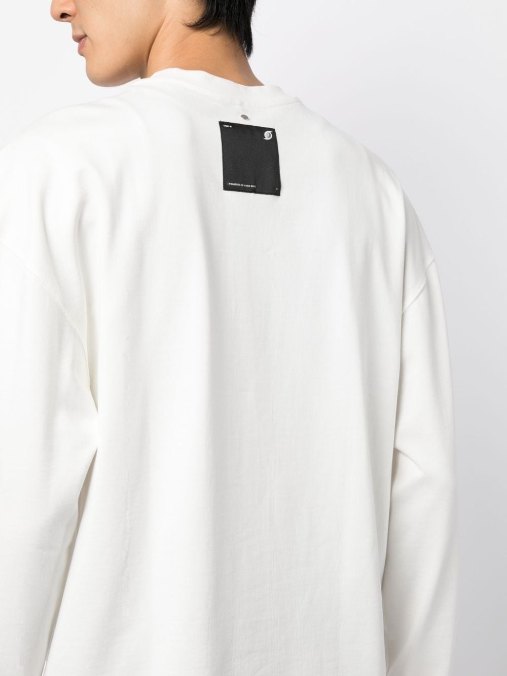 long-sleeved organic cotton T-shirt - 5