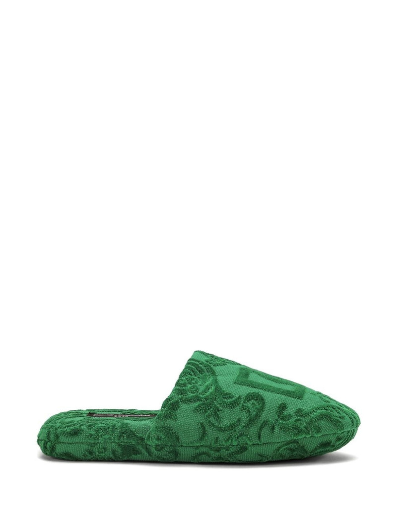 DG-jacquard cotton slippers 1
