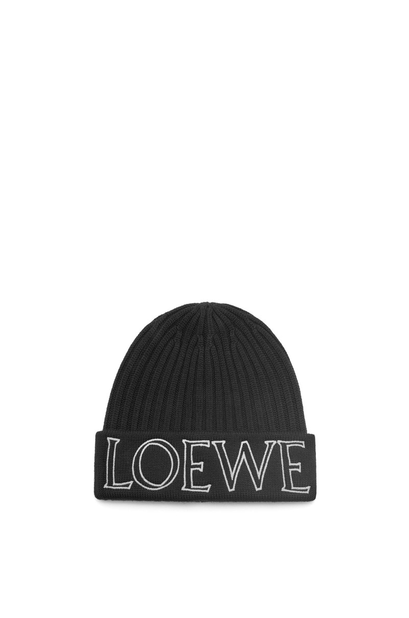 Loewe LOEWE beanie in wool outlook